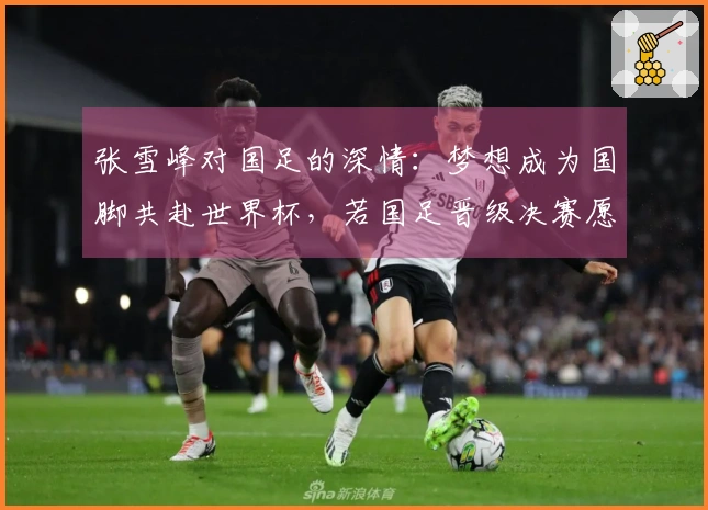 张雪峰对国足的深情：梦想成为国脚共赴世界杯，若国足晋级决赛愿为其献身